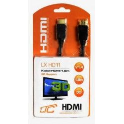 Przewód HDMI- HDMI 1,8m Cu HQ filtry /HD11/